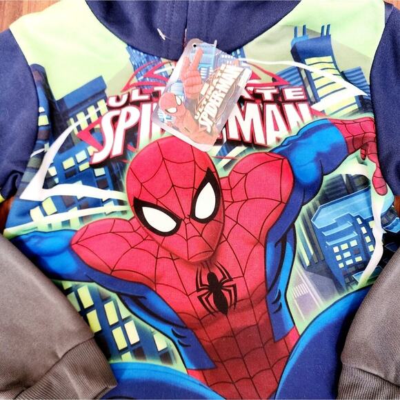 SPIDERMAN HOODIE NEW SIZE 6 - Picture 4 of 4